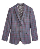 DKNY Big Boys Plaid-Print Jacket