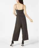 Emerald Sundae Juniors' Metallic Jumpsuit