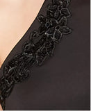 B Darlin Juniors' Embellished Open-Back Fit & Flare Dress