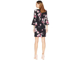 Ralph Lauren Grace Bay Floral Dress (Black/Pink/Multi) Women's Dress