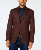 Tallia Men's Big & Tall Slim-Fit Brick Melange Sport Coat