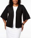 Nine West Flounce-Sleeve Blazer