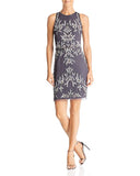 Adrianna Papell Plus Size Beaded Sheath Dress