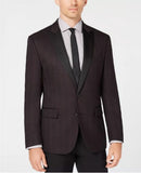 Ryan Seacrest Distinction Mens Modern- Fit Check Dinner Jacket