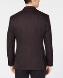 Ryan Seacrest Distinction Mens Modern- Fit Check Dinner Jacket