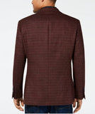 Tallia Men's Big & Tall Slim-Fit Brick Melange Sport Coat