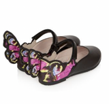 SOPHIA WEBSTER - Girls Black Chiara Embroidery Flats