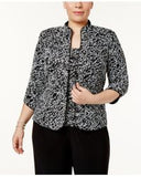 Alex Evenings Printed Jacket And Shell Set