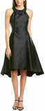 Adrianna Papell Rhinestone High-Low Dress