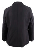 Kasper Striped Shawl-Collar Jacket