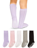 Baby Toddler Non-Slip Knee High Grip Socks - 5 pairs