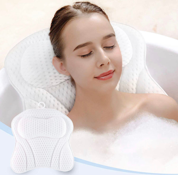 Luxury Mesh Relaxation Soft Bathtub Pillow