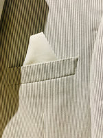 Sean John Men's Classic-Fit Stretch Gray Stripe Seersucker Suit Jacket