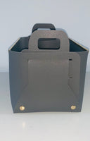 Faux Leather Portable Storage Box - Travel Size